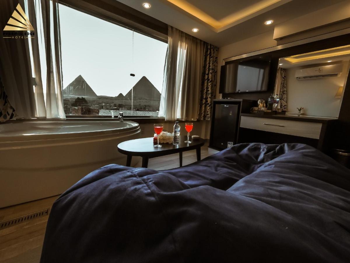 Pyramid Edge Hotel & Exclusive Pyramids View Rooftop Kafret el-Gabal Exterior foto